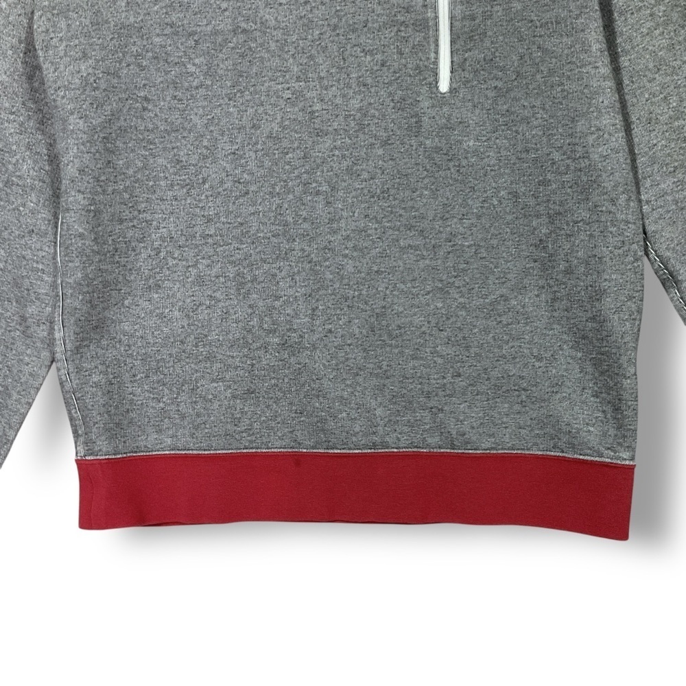 Nike USC Trojans Mens Pullover Sz S Crew Neck Colorblock Zip Pocket Gray - Picture 3 of 11